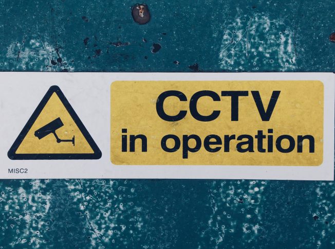 CCTV sign